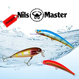 Скидка на зимние блесны Nils Master