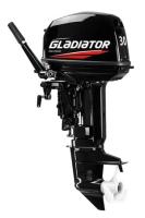 Лодочный мотор GLADIATOR  (Гладиатор) G30 FHS с электростартером